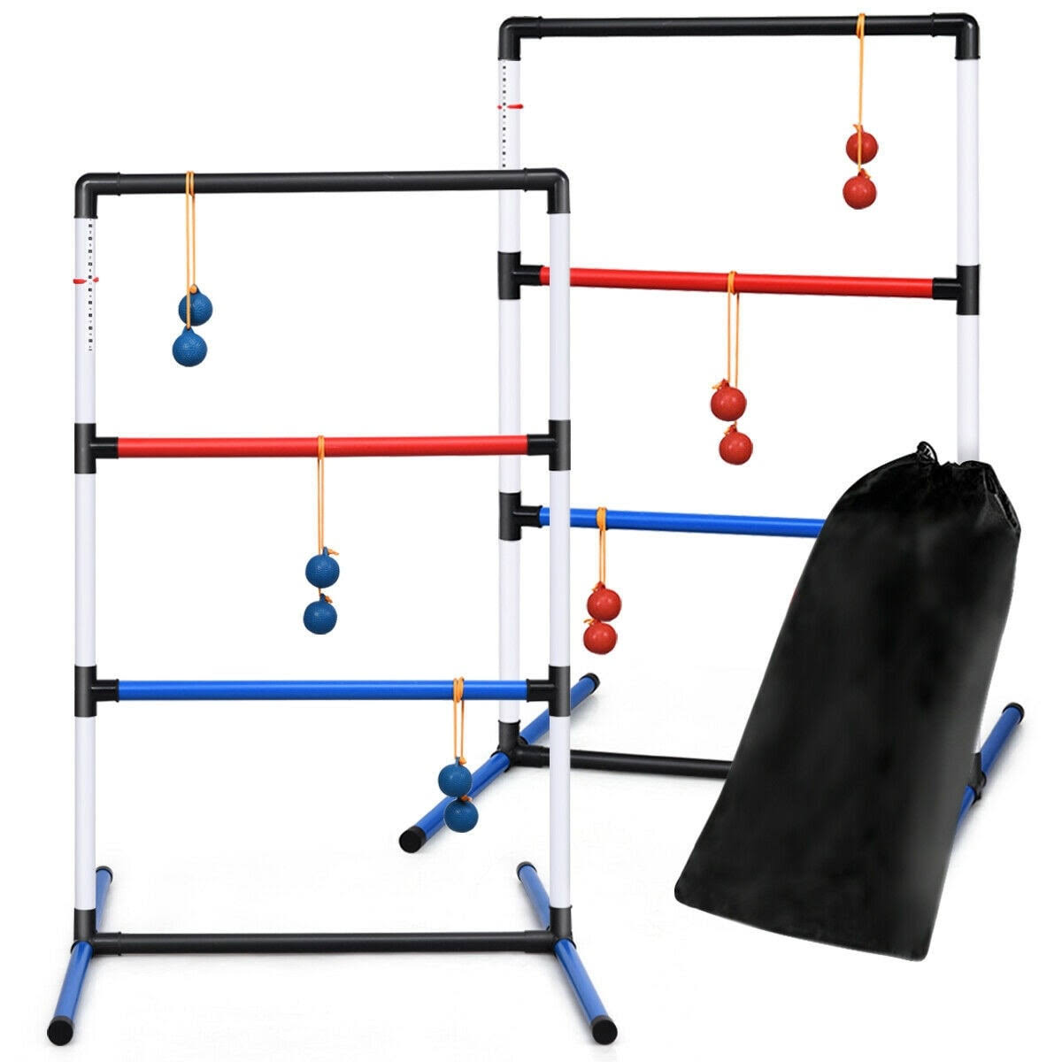 Ladder Ball Toss Game Set with Carrying Bag U641086
