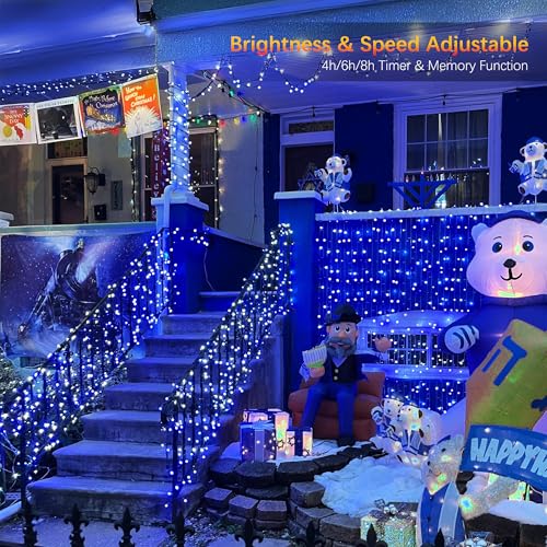 Color Changing Christmas String Lights with Remote Y691893