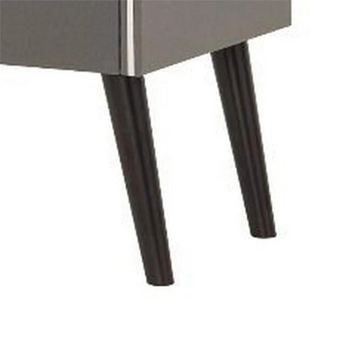 16" 1-drawer Wood Curved Edge Nightstand K526923