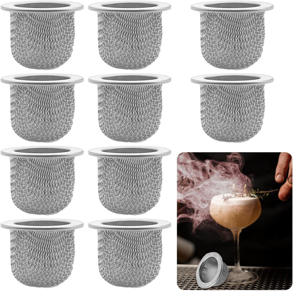 20 Pcs Stainless Steel Mesh Screen Filter Bowl Y495