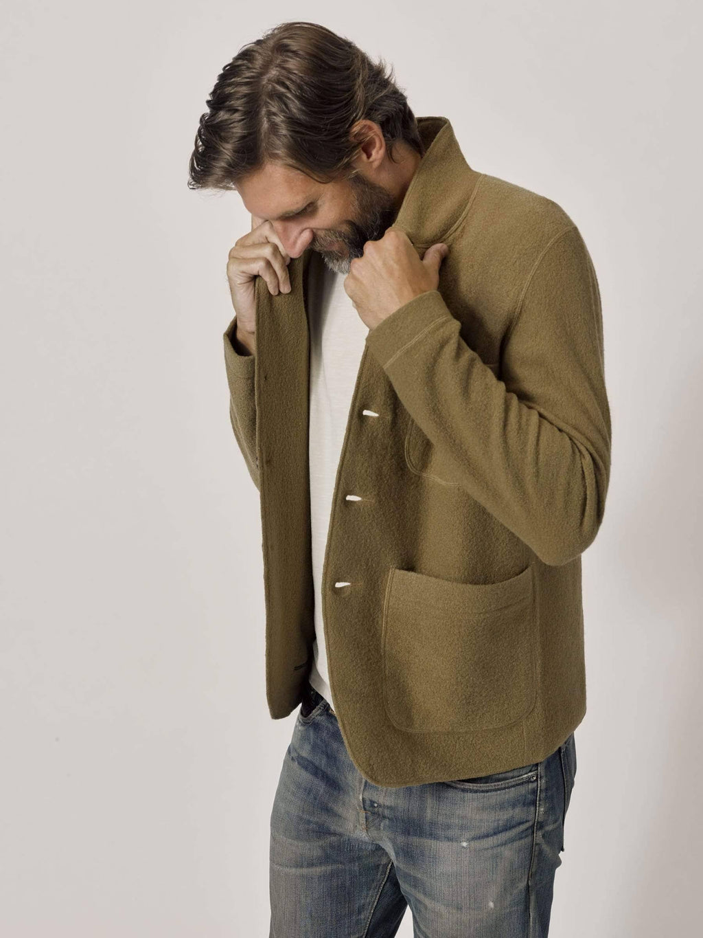 Felted Chore Coat Z116858