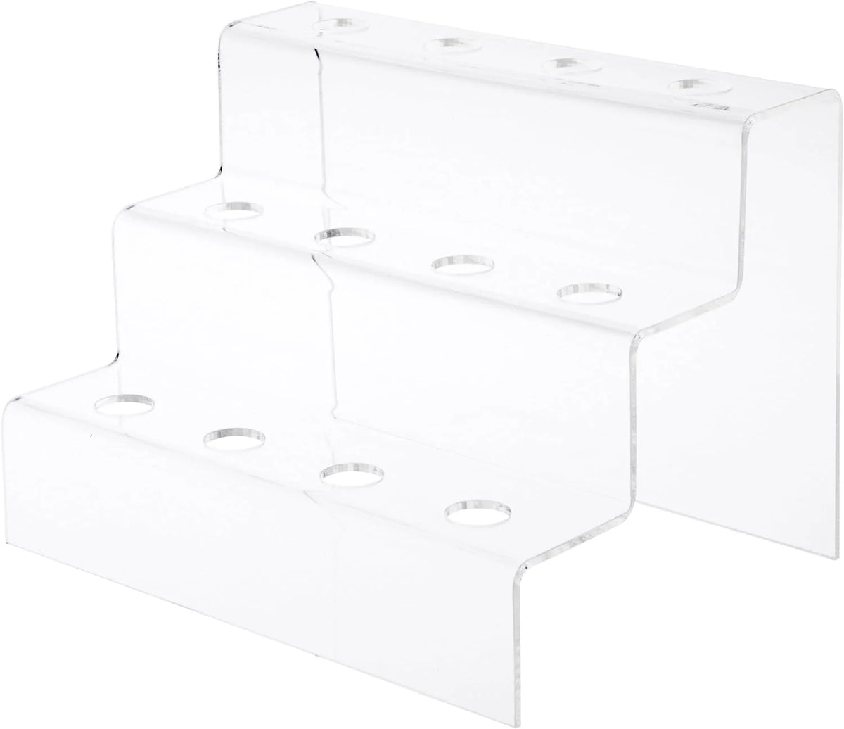 Clear Wine Bottle Stopper Display Stairs 6 Pack C8067