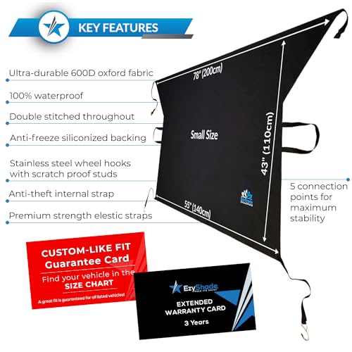 Car Windshield Cover for Ice and Snow Standard (M) Size M799