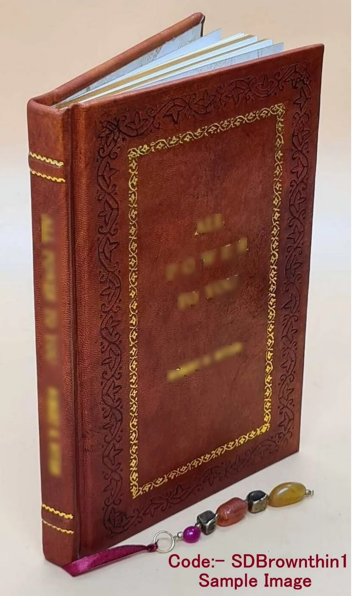 Premium Leather Bound Book T6869