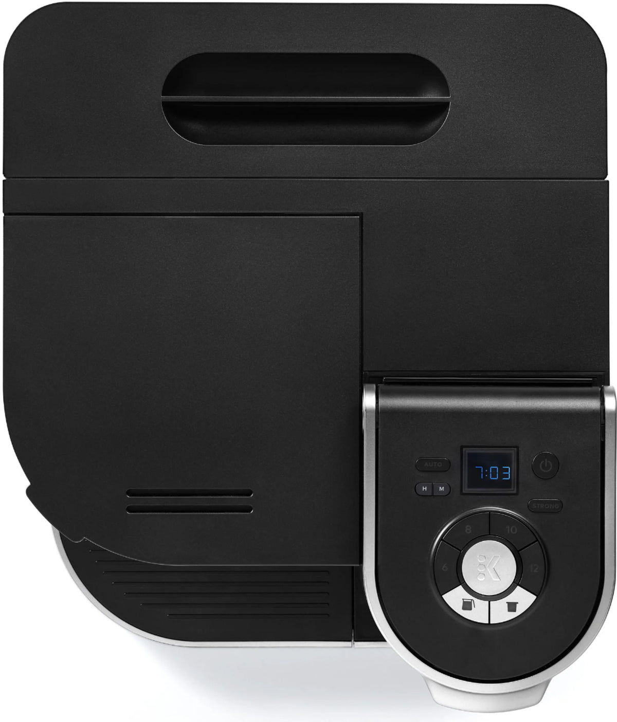 12-Cup Coffee Maker and Single Serve Brewer - Black F4899