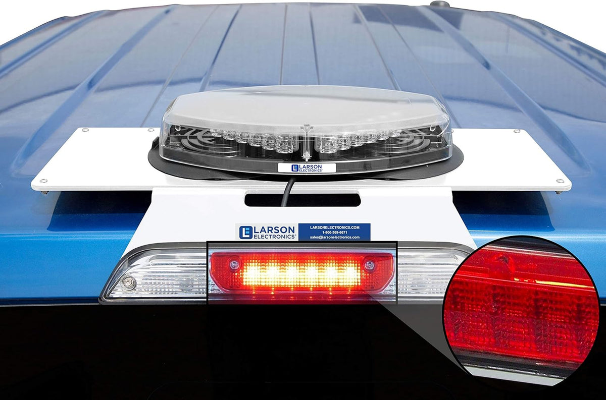 Aluminum Body Truck Magnetic Mounting Plate with LED Brake Lights W6008
