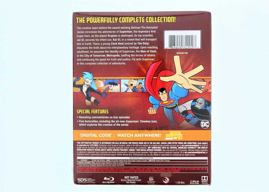 Superman: The Complete Animated Series (Blu-ray) V516956