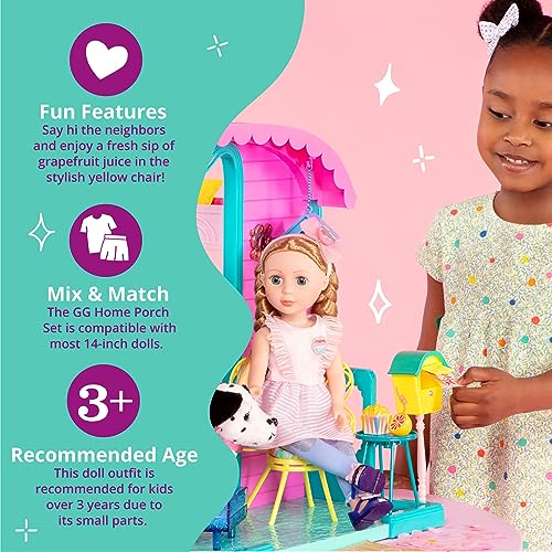 14-Inch Doll Accessories Cotton Candy Machine On Wheels S84460