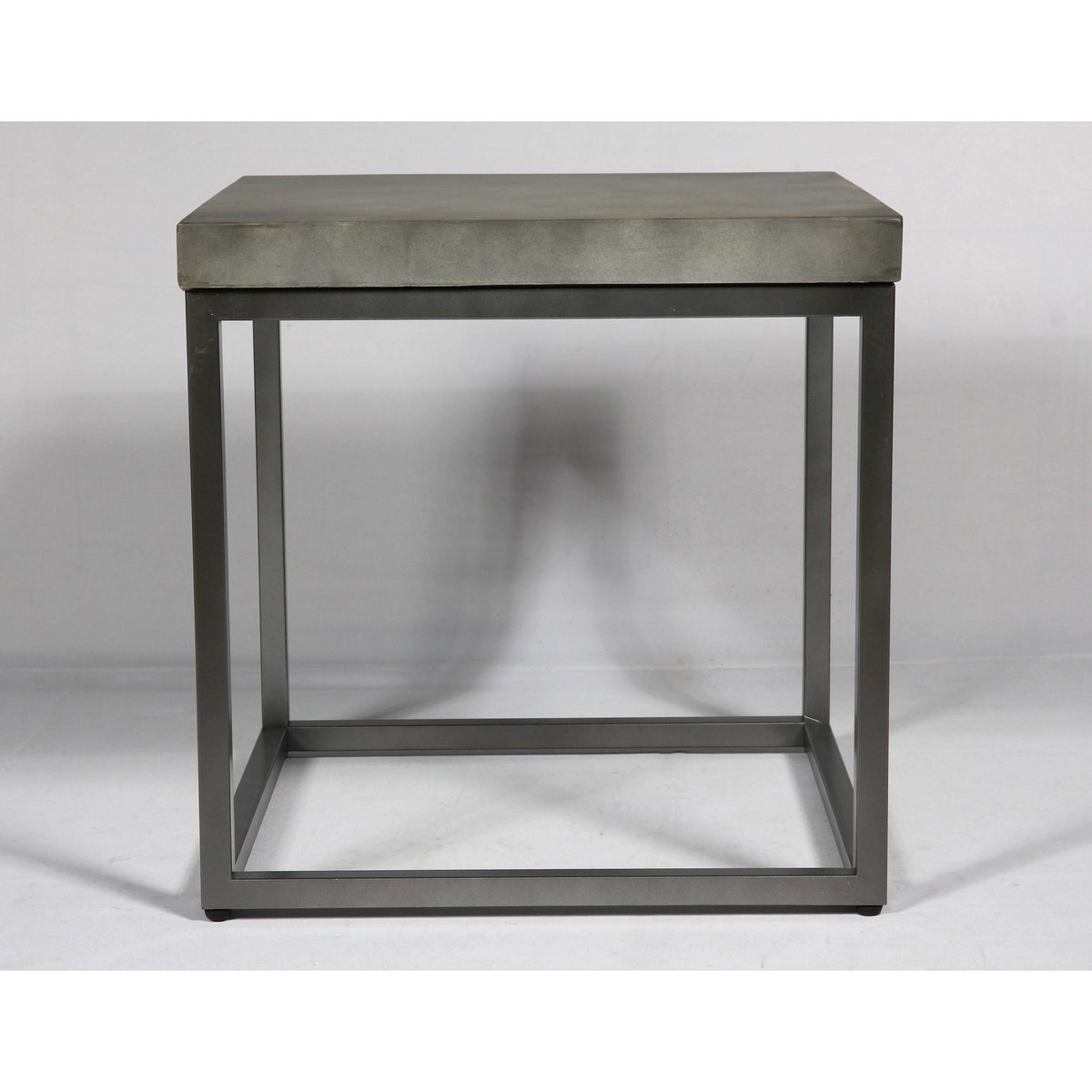 Concrete Finish End Table S2716