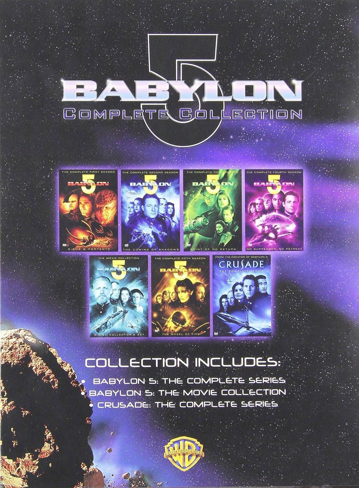 Babylon 5: The Complete Collection Series - Includes 5 Movie Set and Crusade Collection R731114