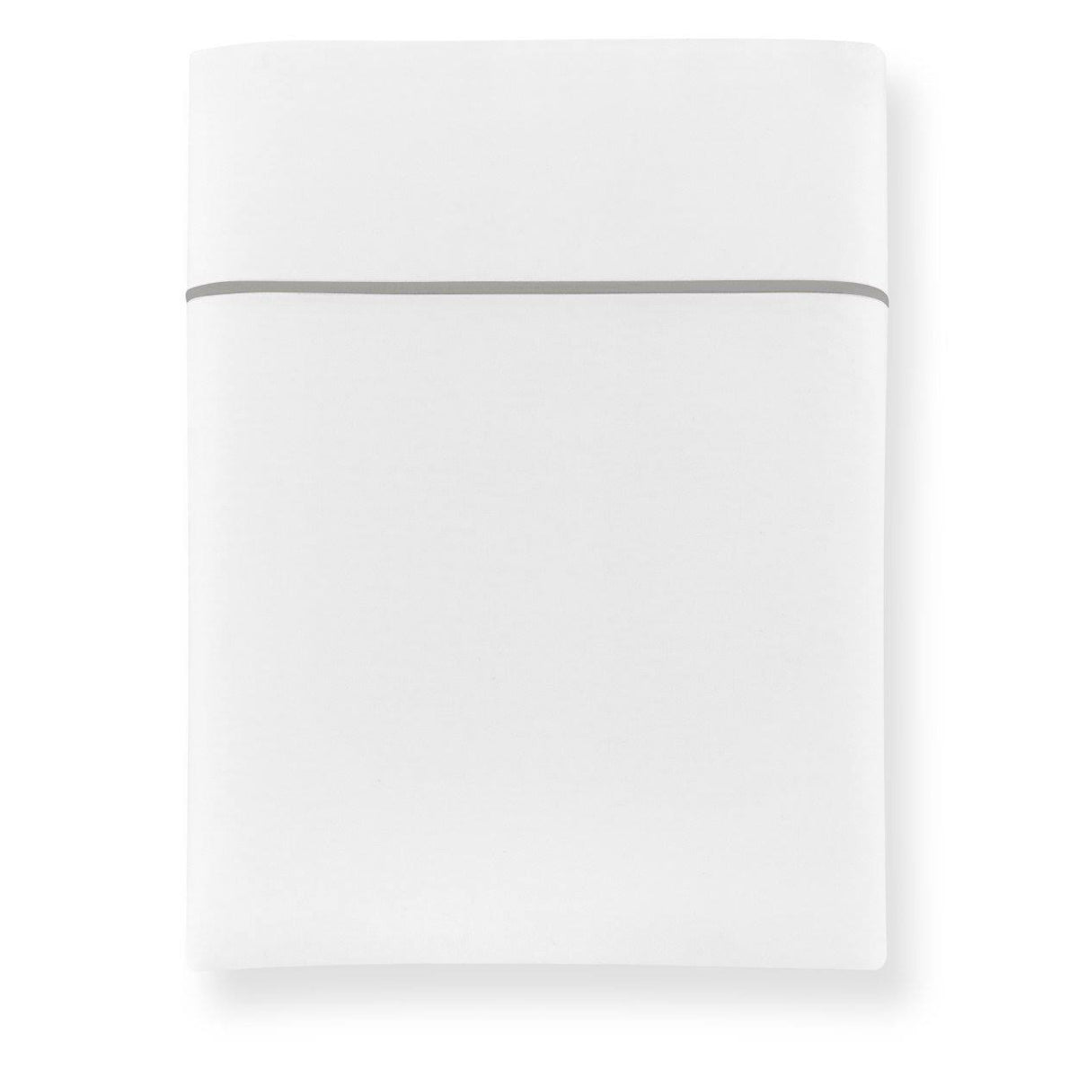 Pewter Percale Flat Sheet Full/Queen Q48336