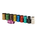 1/2 in. Drive Metric Color-Coded Socket Set, 10-Piece F75148