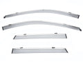 Side Window Visors with Chrome Trim for Subaru Outback W479