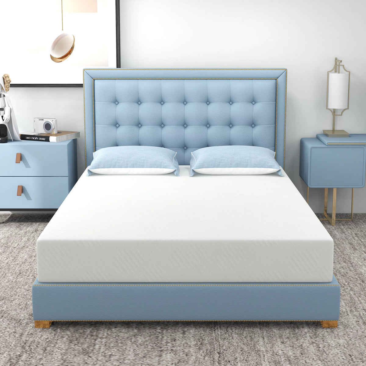 8 inch Full Size Gel Memory Foam Mattress P910077