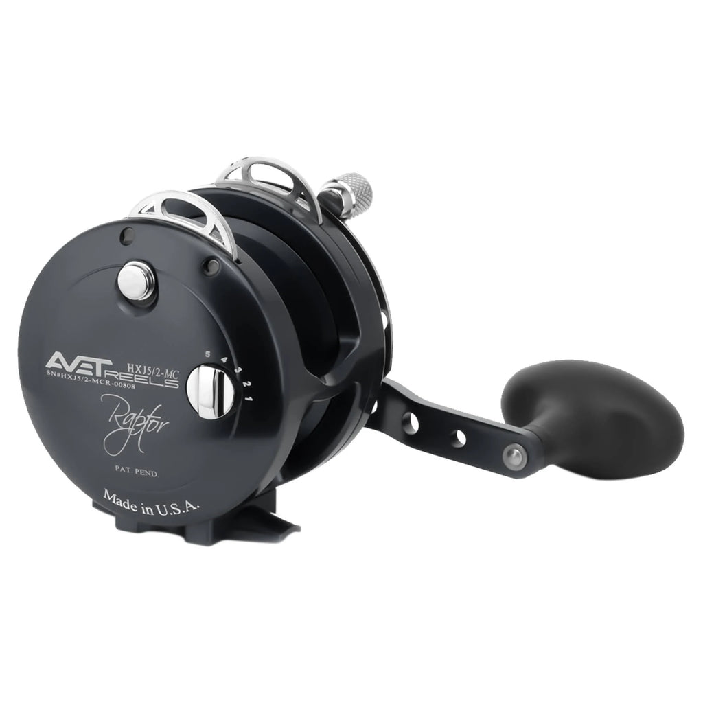 Black Two-Speed Lever Drag Casting Reel X51775