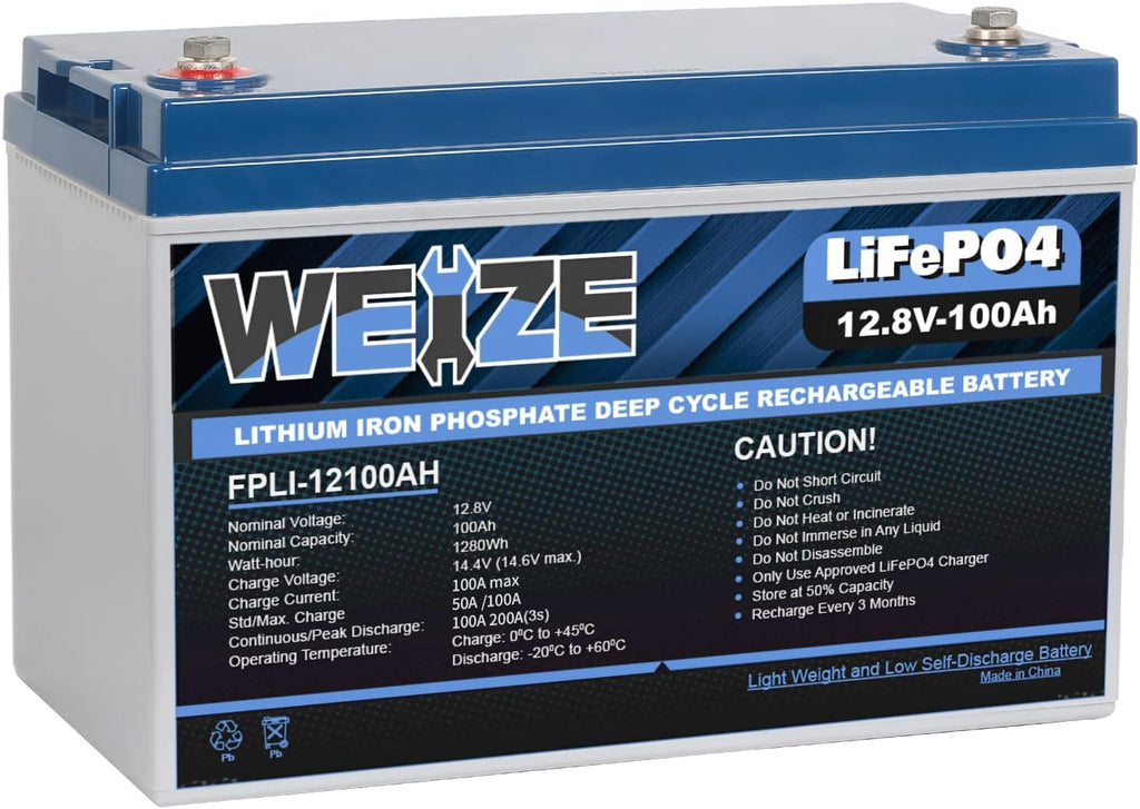 12V 200Ah LiFePO4 Lithium Battery with Smart BMS Y94763