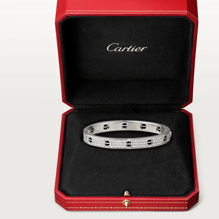 Ceramic Diamond-Paved Bracelet M89598