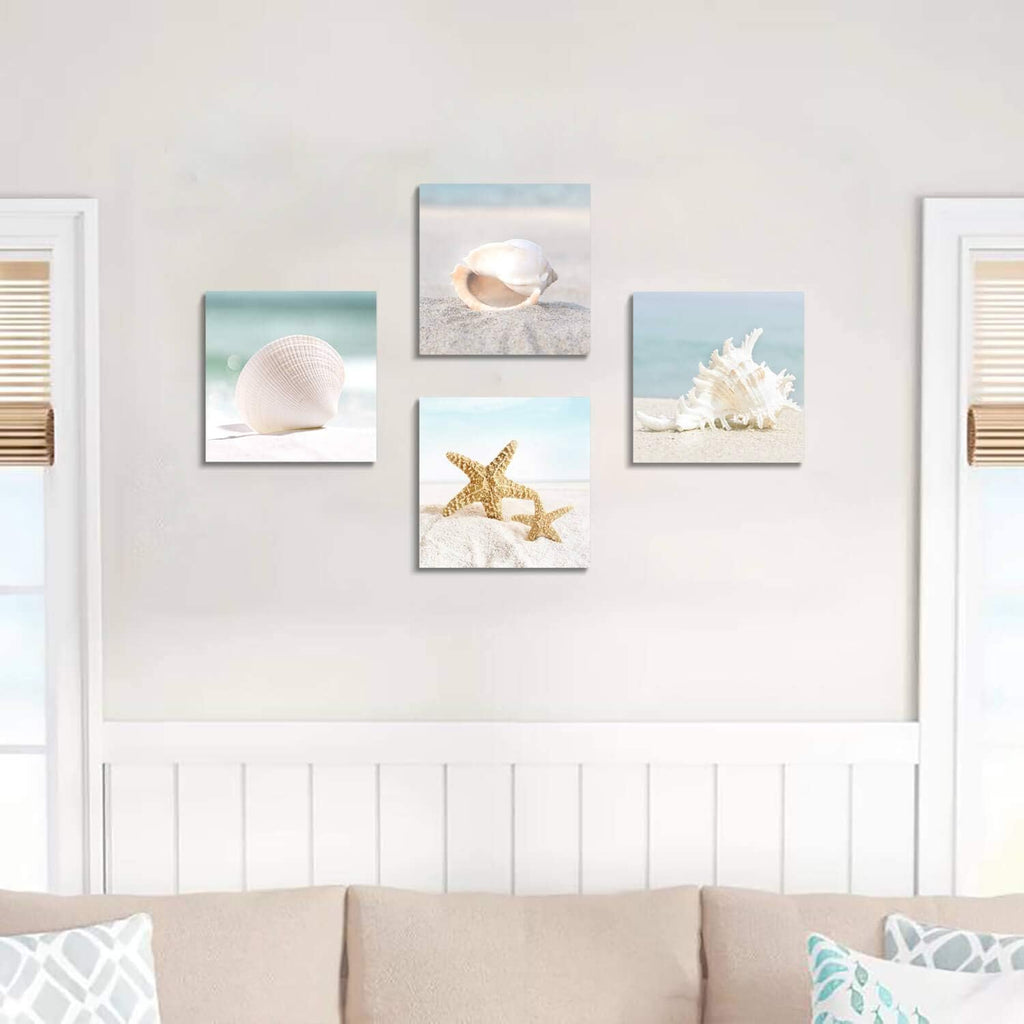Canvas Wall Art 12W x 12H 4 PCS E5669