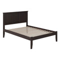 Solid Wood Full Platform Bed with USB Y7663
