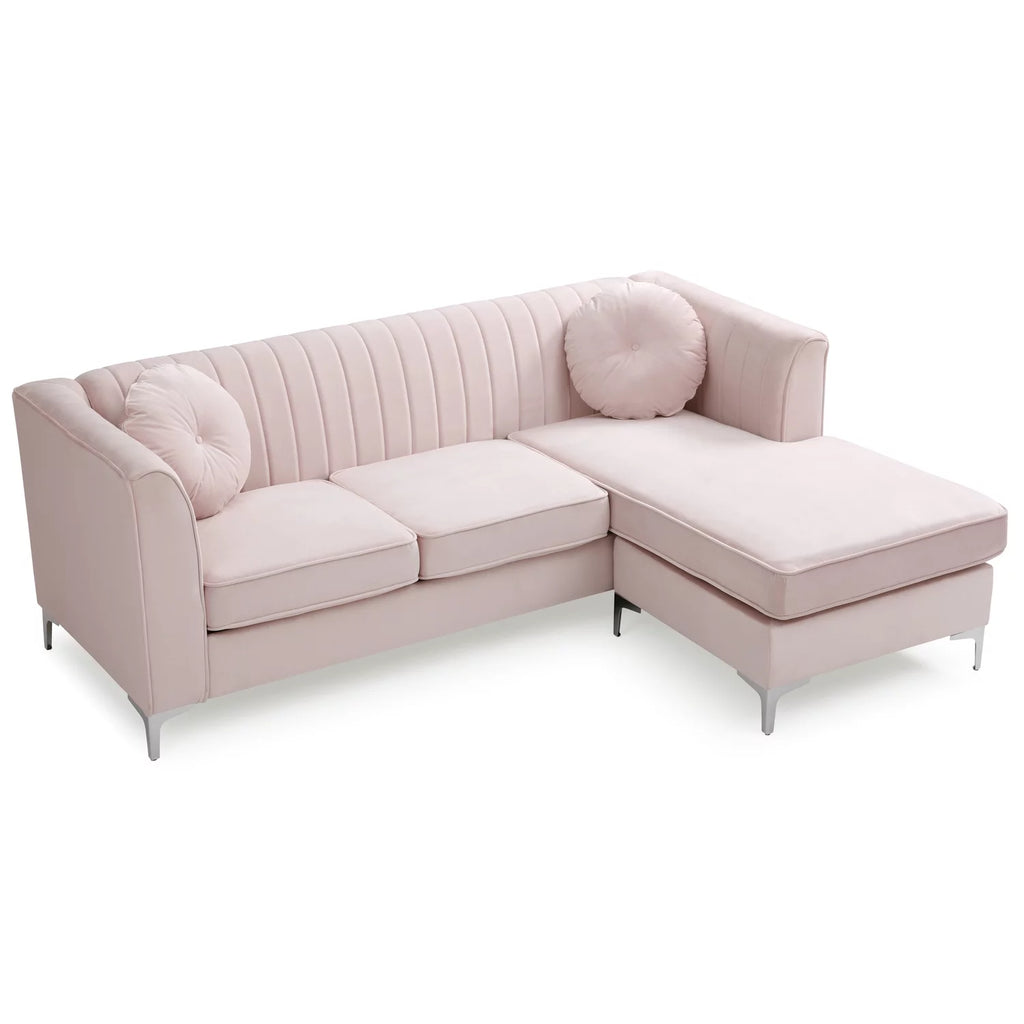 Pink Sofa Chaise W311482
