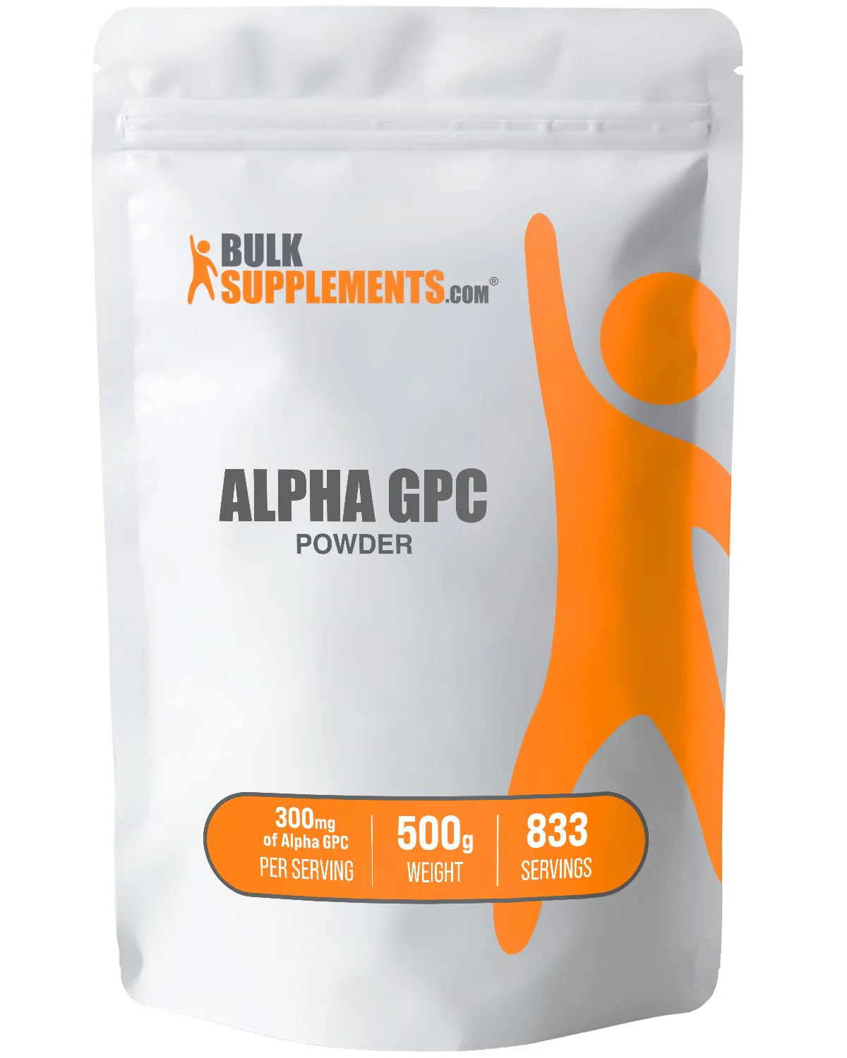 Alpha GPC Powder 600mg per Serving 1kg Unflavored Gluten Free M349219