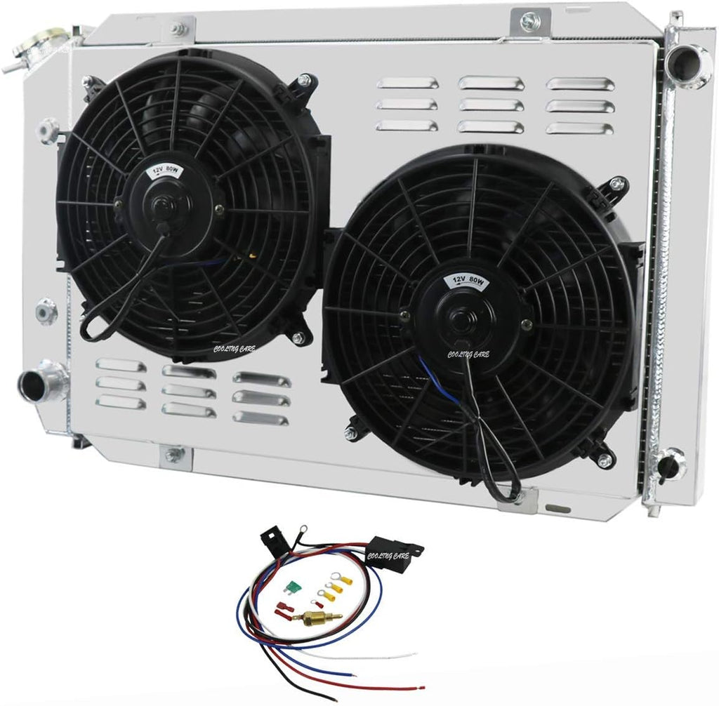 3 Row Core Radiator with Shroud and 2 x 12'' Fan I481
