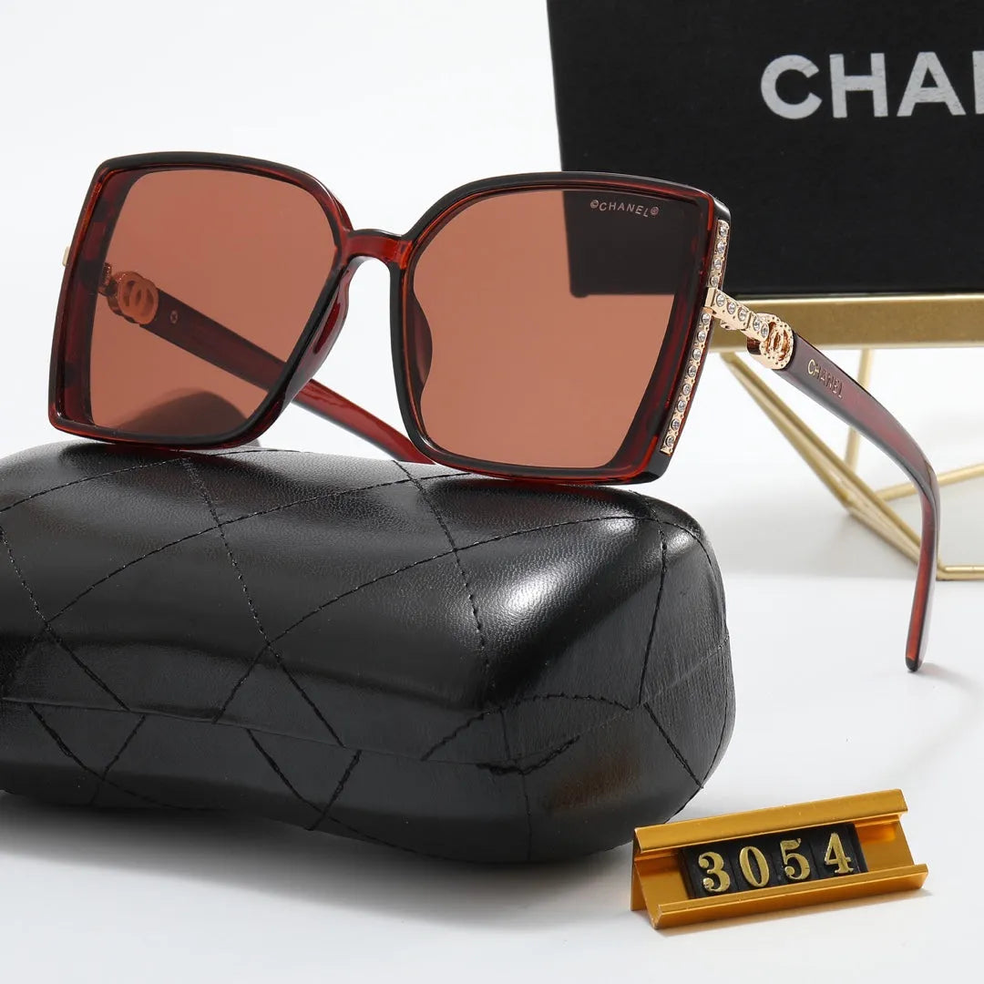 Rhinestone Polarized Sunglasses X52841