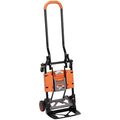 Orange Multi-Position Folding Hand Truck and Cart Y2034