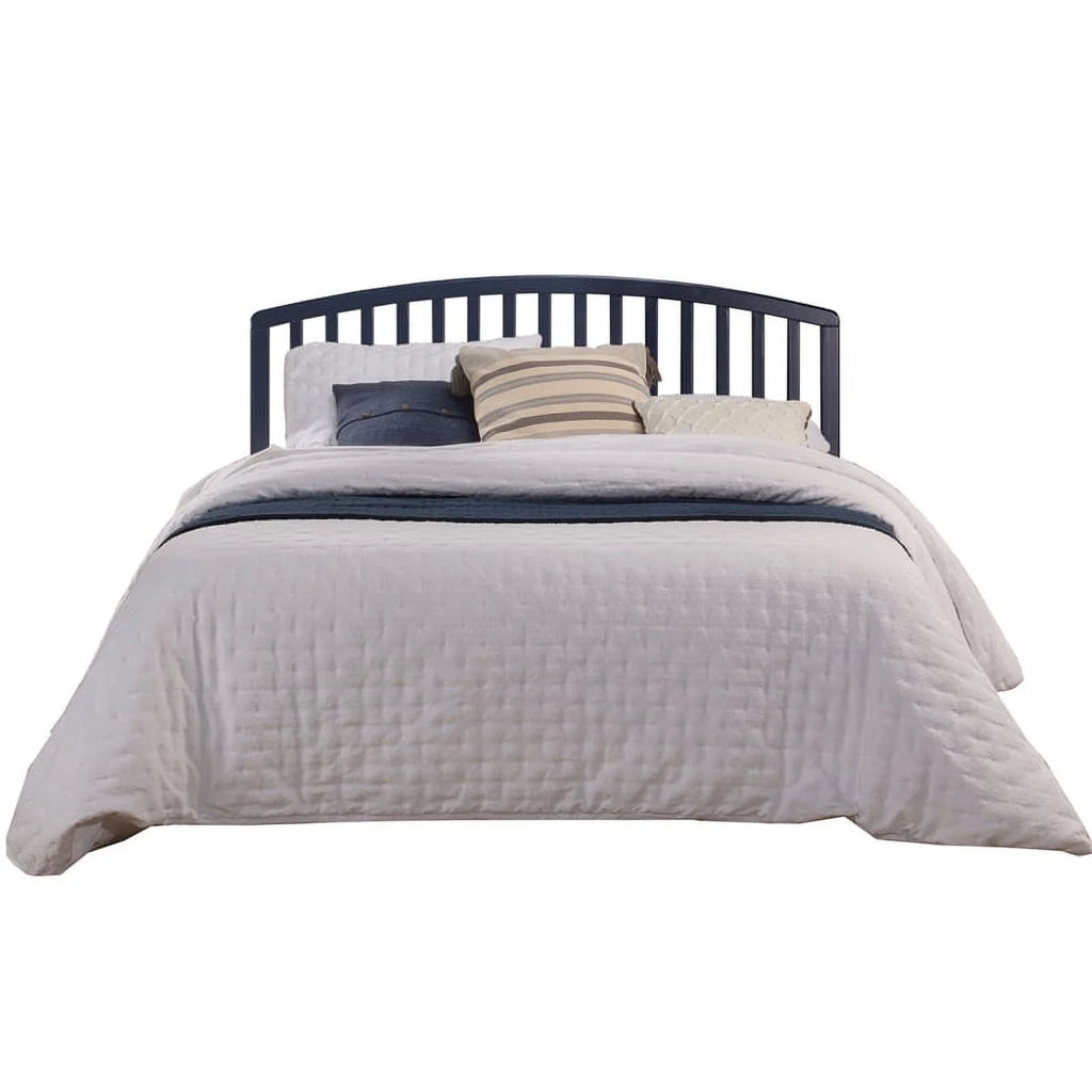 Navy Arched Wood Full/Queen Headboard Z9137