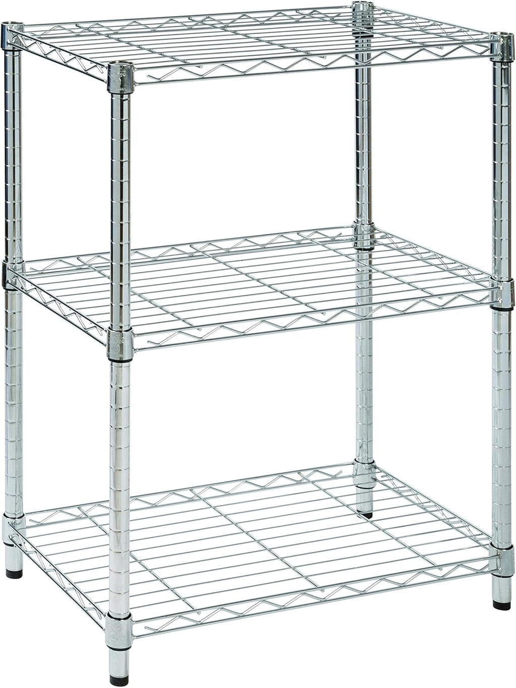5-Tier Chrome Heavy-Duty Adjustable Shelving Unit T57371