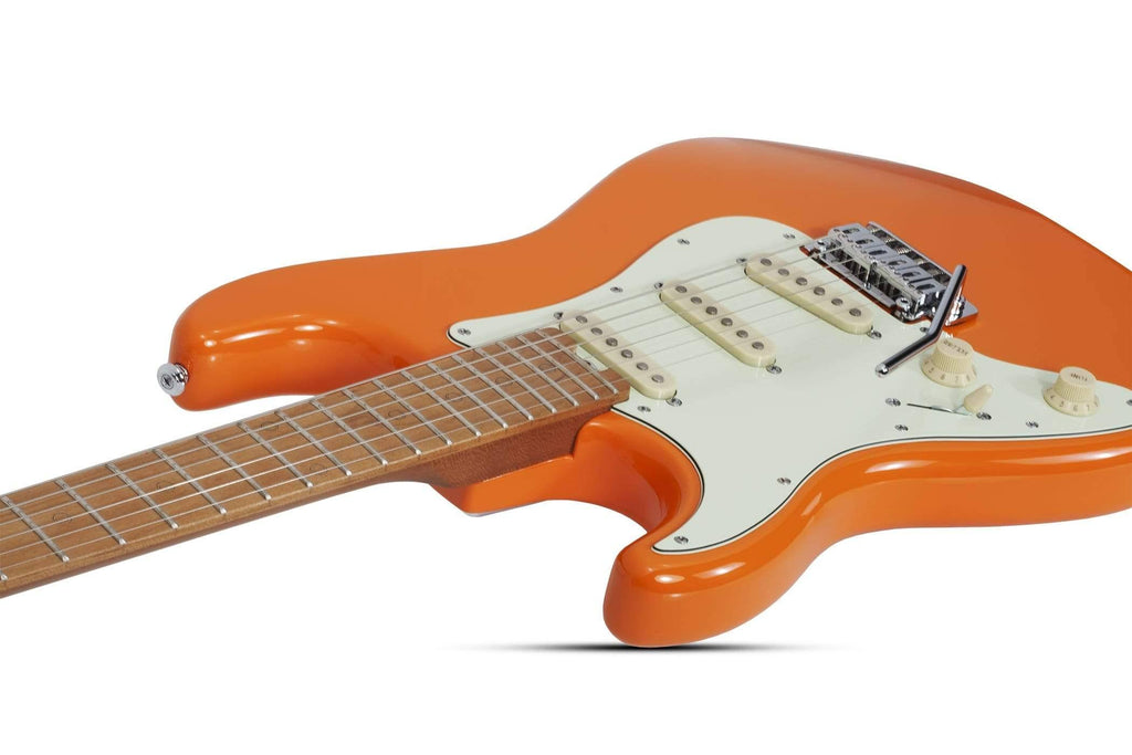 Atomic Orange Left-Handed Guitar V488547