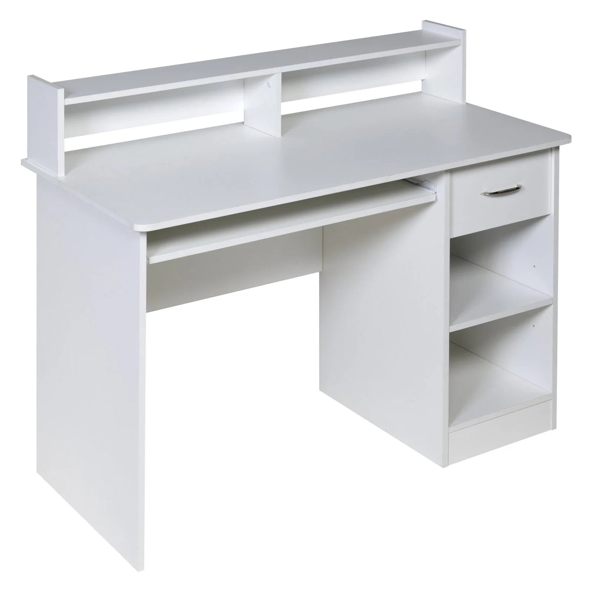 Computer Desk Hutch with Pull-Out Keyboard O555