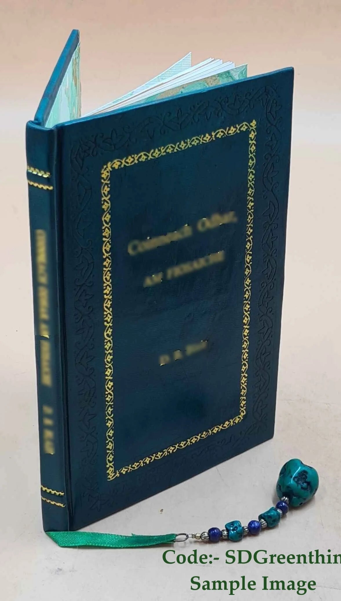 Premium Leather Bound Book T6869