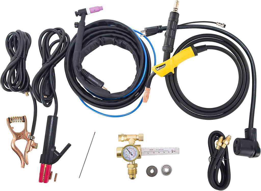 200 Amp Inverter Multi Process Welder Dual Voltage 220V/110V Mig Tig Arc Stick 3 in 1 Welding Machine A10026