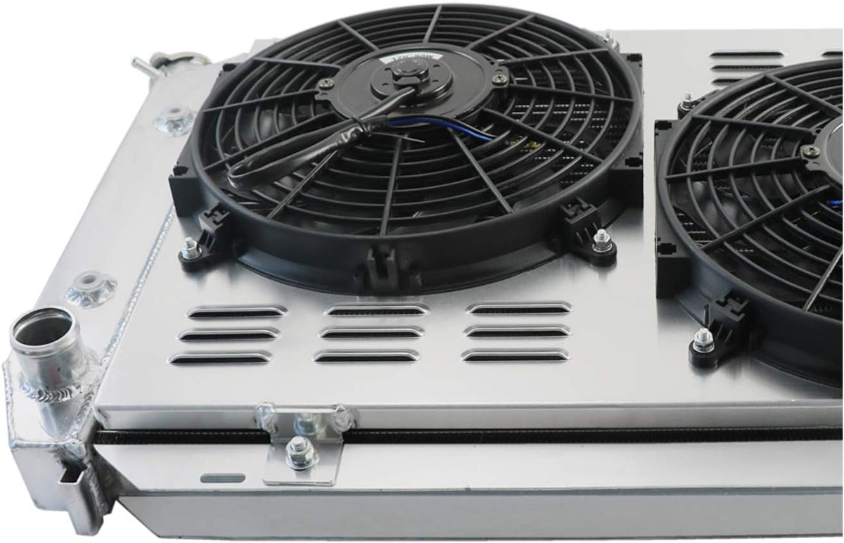 3 Row Core Radiator with Shroud and 2 x 12'' Fan I481