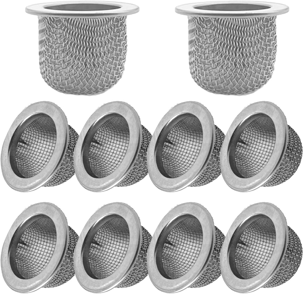 20 Pcs Stainless Steel Mesh Screen Filter Bowl Y495