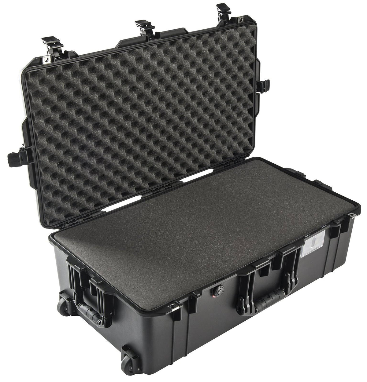 Black Wheeled Check-in Case With Foam D3860