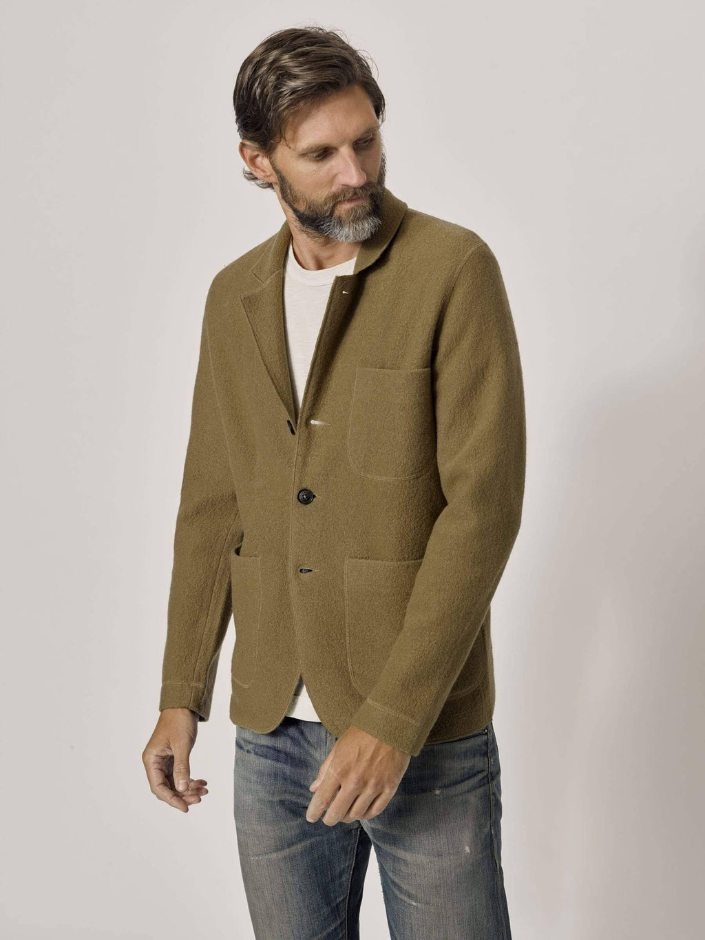 Felted Chore Coat Z116858