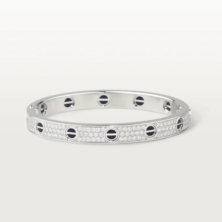 Ceramic Diamond-Paved Bracelet M89598