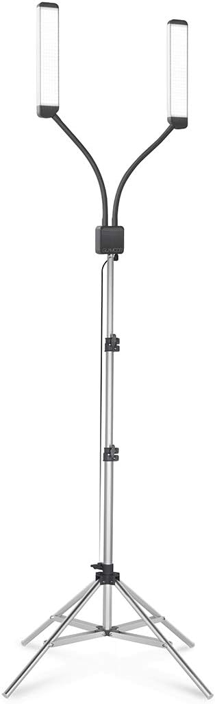 Portable LED Lighting Kit with Five-Stage Dimming (Black) X5361