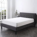 8 inch Memory Foam Mattress, King, White K221