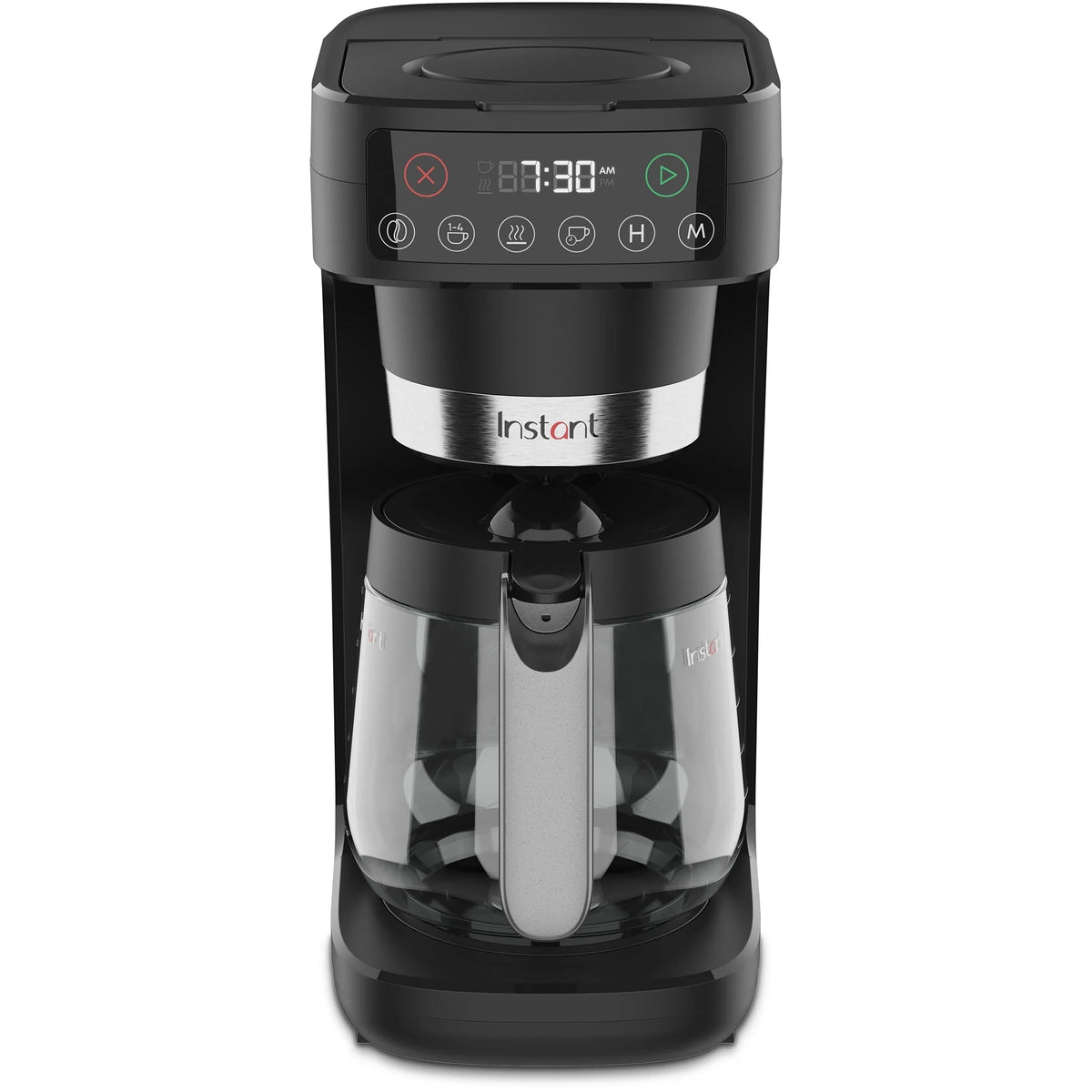 12 Cup Drip Coffee Maker with Warming Plate, Black W13436