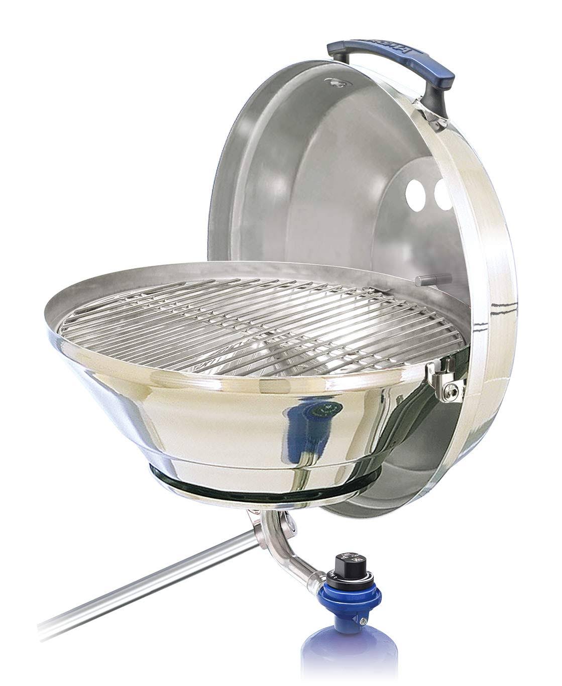 Magma Marine Kettle 17 Party Size Gas Grill w/Hinged Lid T58626