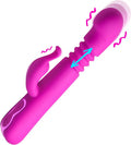 Purple Silicone Rabbit Vibrator F607930