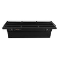King Size Low Profile Extra Deep Wide Single Lid Crossover Tool Box V5091