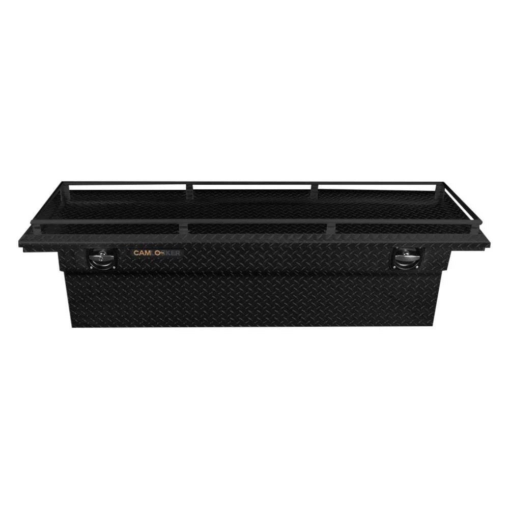 King Size Low Profile Extra Deep Wide Single Lid Crossover Tool Box V5091