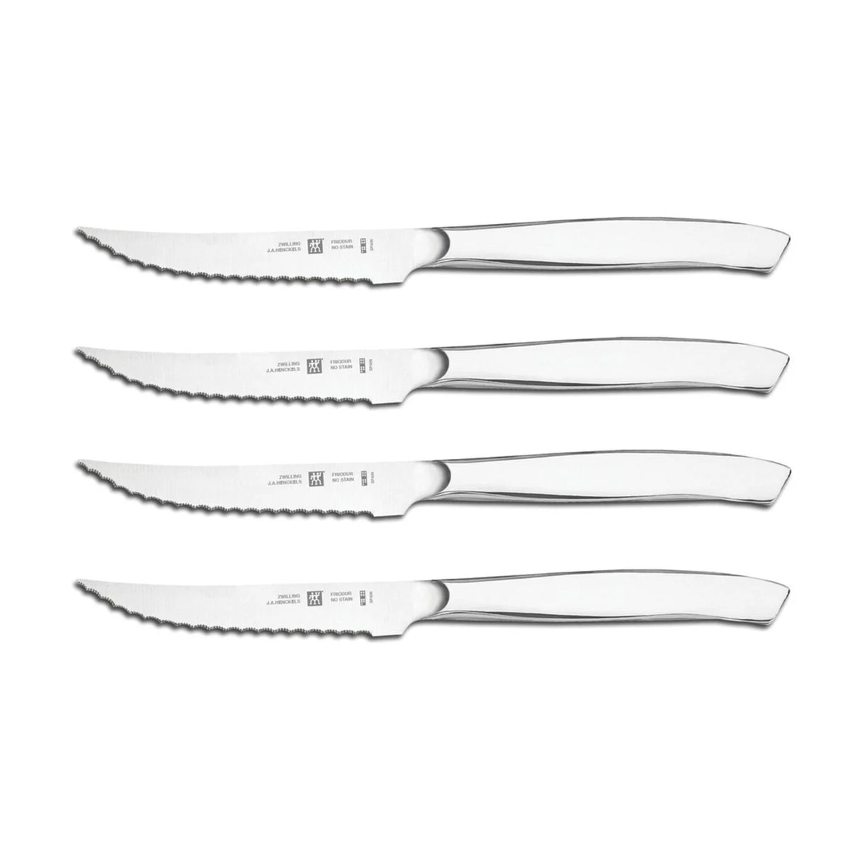 4pc Stainless Steel Serrated Steak Knife Set E9480
