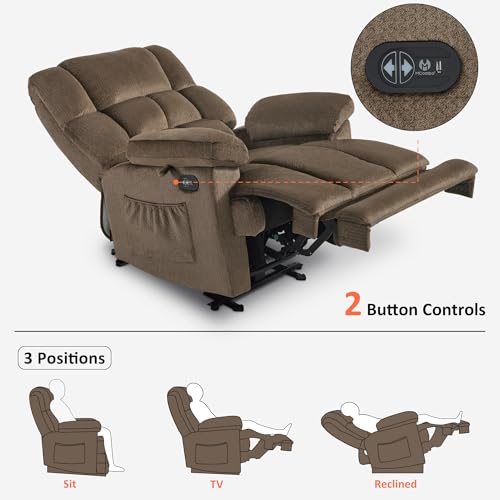Zero Gravity Power Recliner Chair with Heat and Vibration Massage Z228102