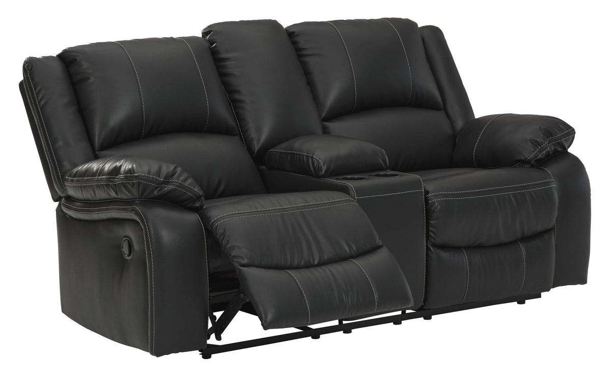 Reclining Loveseat with Console P68557