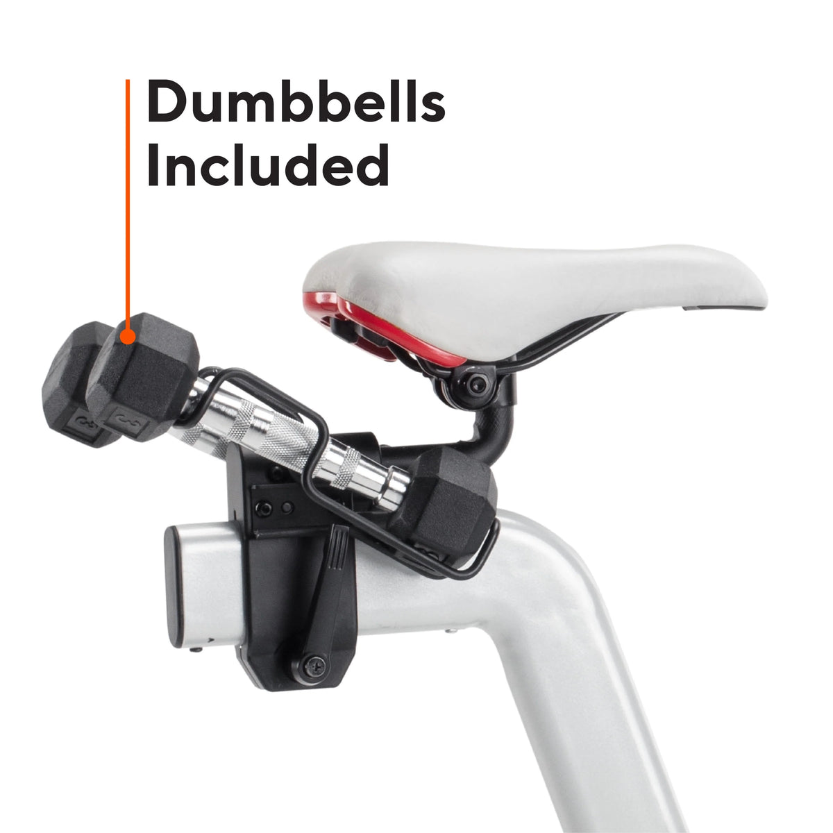 Exercise Bike with Dumbbell Set S5147